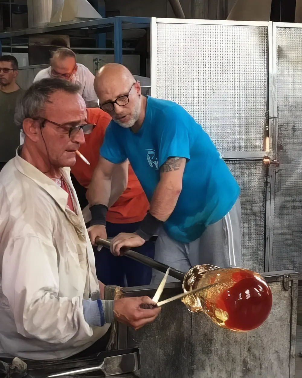 Glass master Achille D'Este